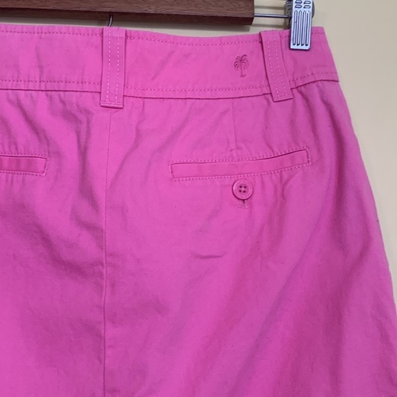 Lilly Pulitzer | Pink 100% Cotton Unlined Mini Skirt Flawed Size 0 - Picture 7 of 15